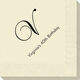 Elegant Initial Napkins Image 3 of 5